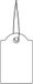 Herma Strung marking tags 25x38mm with red string 1000 pcs.
