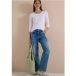 cecil Basic shirt met lange mouwen en ronde hals