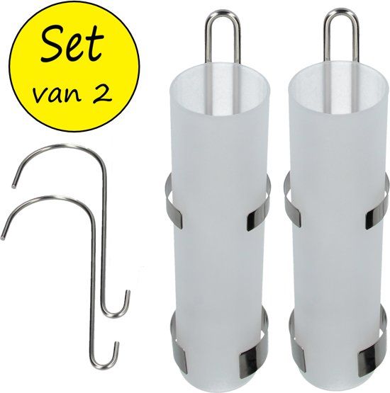Jedermann Waterverdamper voor aan de radiator Rond 2 Stuks – 20cm