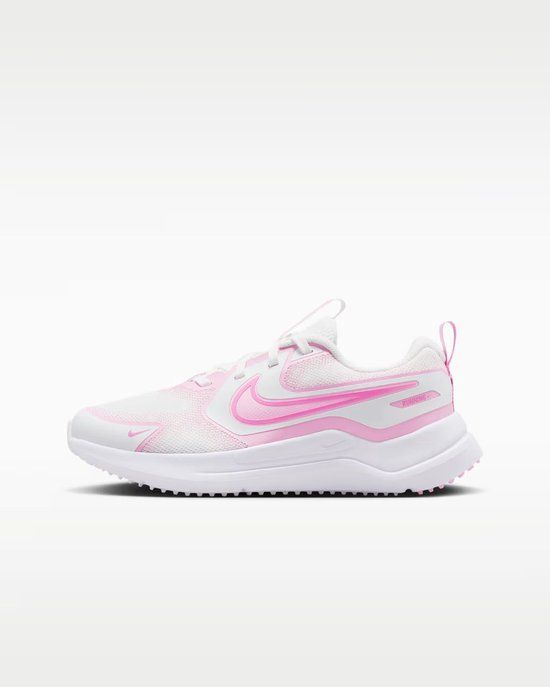NIKE Cosmic Runner Big Kids' Road R Trainingsschoenen Meisjes Grijs