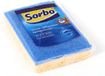 Sorbo - Éponge sanitaire en viscose - 5 pièces - Bleu/Jaune