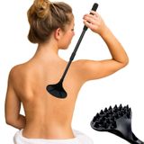 Merkloos Icecat Uittrekbare Rugkrabber met ABS Massagekop