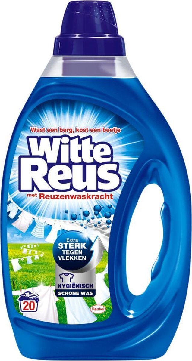 Witte-Reus Vloeibaar Wasmiddel 1 liter