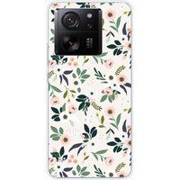 1001 coques Xiaomi Bedrukt siliconen hoesje compatibel met Xiaomi 13T Flowers