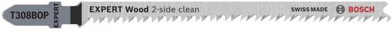 Bosch Accessoires Bosch Accessories 2608902485 EXPERT Wood 2-side clean T308BOP Decoupeerzaagblad, 5-delig