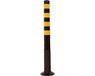 Crash Stop Flexibele paal - Zwart - Hoogte 1000 mm
