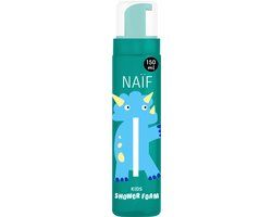 Naif Naïf Doucheschuim Kids 3+ Kleurrijk Doucheplezier Mild Zachte formule 0% SLES Natuurlijk 150 ml