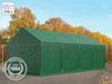 Profitent24 Tente de stockage 4x8 m, PVC vert foncé