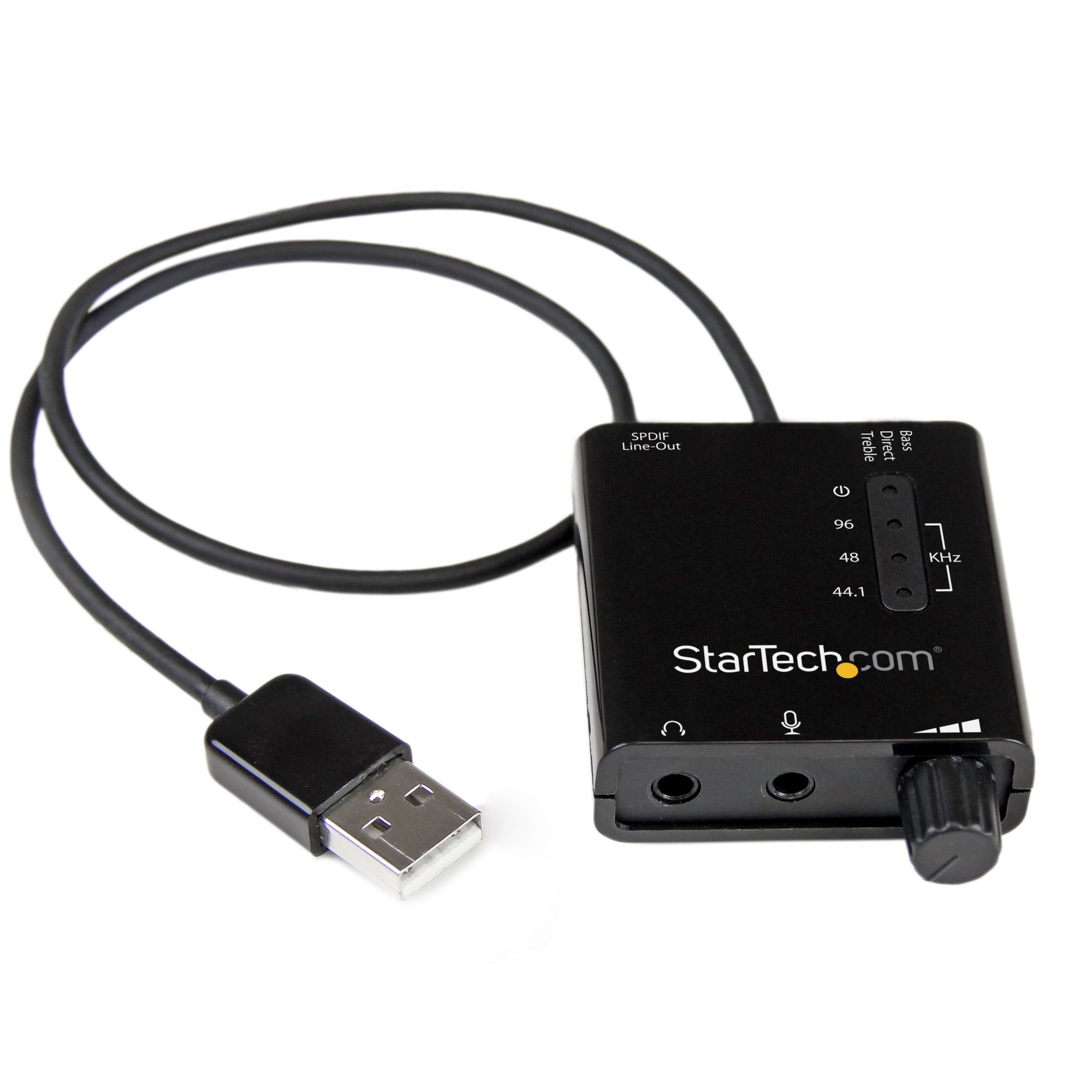 StarTech.com   USB-stereo audio adapter externe geluidskaart met SPDIF digitale audio en stereo mic