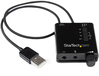 StarTech.com USB Audio Adapter - External Sound Card with SPDIF & Mic Input