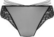 Hunkemöller Dames Lingerie Brazilian Sabrina - Zwart - maat L