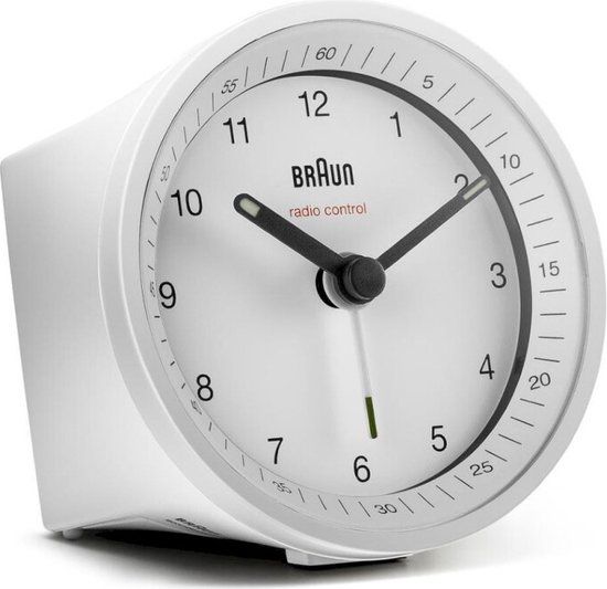 Braun BC07W-DCF Radiografische Wekker - Wit