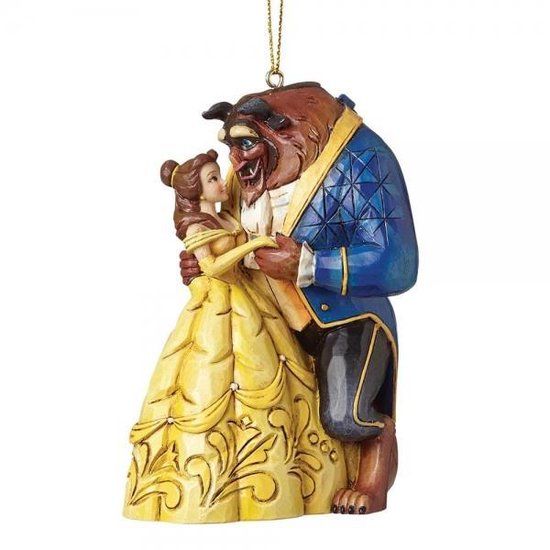 Enesco Disney Traditions Ornament Kersthanger Beauty & the Beast 10 cm
