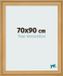 Your Decoration Cadre photo 70x90 cm Pin Grain de bois MDF Lazio