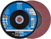 PFERD TOOLS POLIFAN PFF 180 A40 SG STEELOX