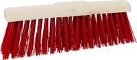 BETRA Bezemkop buiten - rood - FSC hout/kunstvezel - 45 cm