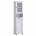 Songmics Armoire de salle de bain avec étagères réglables en hauteur – Blanc