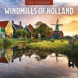 Red Robin Windmills of Holland Kalender 2027 Wandkalender