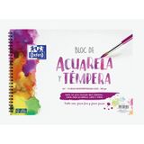 Oxford Schetsboek A4 10 vel Violet, Wit Spiraalbinding 300 g/m²
