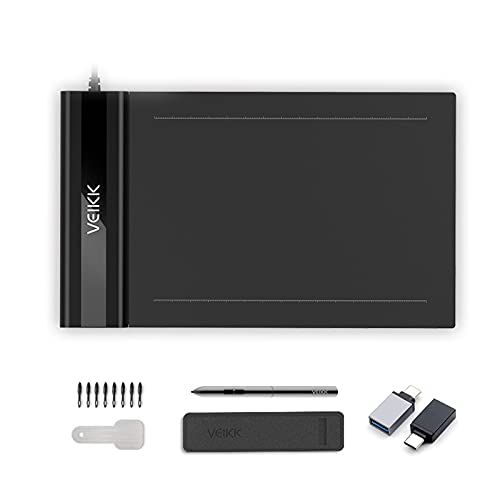 Veikk S640 OSU Tablet - 6x4 inch - Grafische tekentablet - Batterijvrije pen - 8192 niveaus druk