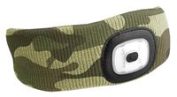 SIXTOL Hoofdband met hoofdlamp, 180 lm, opladen via USB, universele maat