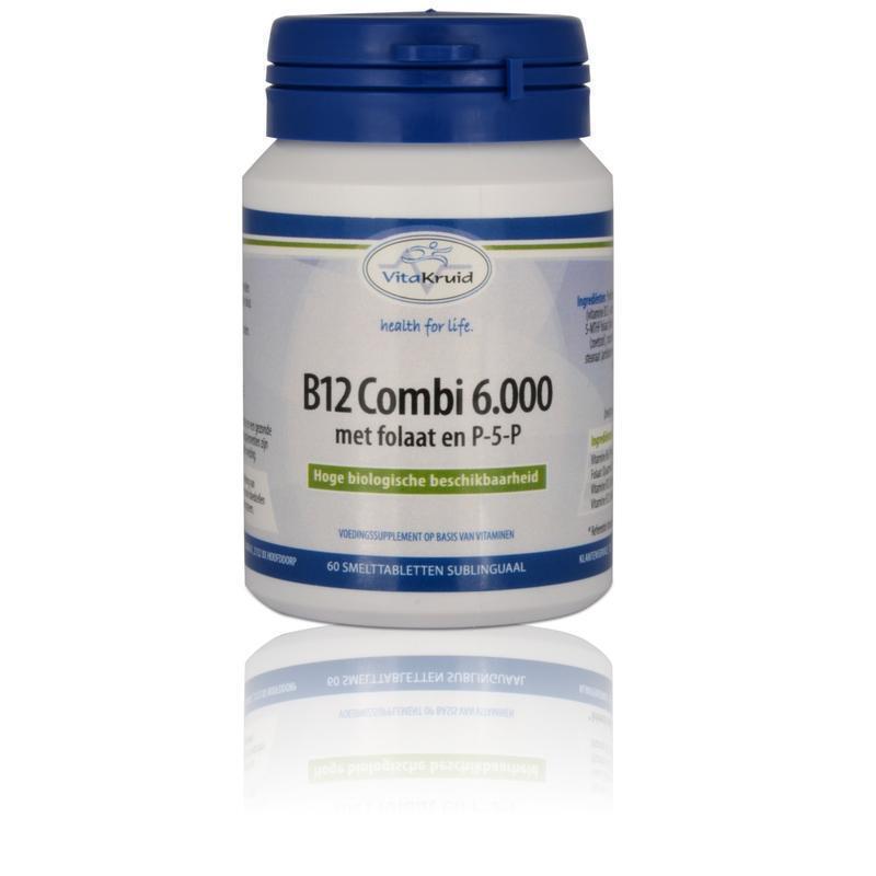 Vitakruid B12 Combi 6000 Tabletten 60st