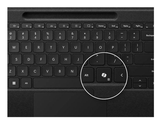 Microsoft Surface ZQZ-00006 Toetsenbord QWERTZ Duits Bluetooth Zwart