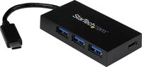 StarTech.com 4-poorts USB 3.0 hub - USB-C naar 1x USB-C en 3x USB-A - Zwart