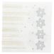 García de Pou 804.14 servetten Double Point New Snow, 18 g/m2, 33 x 33 cm, wit