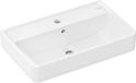 Hansgrohe Xanuia Q Compact wastafel, met kraangat, met overloop, 600x370mm, SmartClean, wit