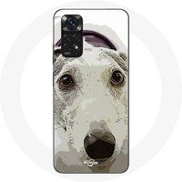 Maniacase Etui voor Xiaomi Redmi Note 11S 4G Greyhound hondenras