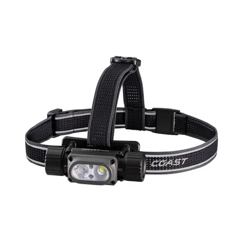 Coast WPH34R Headlamp - 2000 lm - USB-C Rechargeable - IP68 Waterproof - Blue/Black