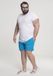 Urban Classics Block Zwemshorts Heren XL Turquoise/Blauw