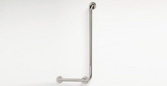 Merkloos / Sans marque Badgreep Barra RVS 40x80cm rechts