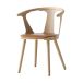 &Tradition Chaise In Between SK2 Chêne huilé-Noble cuir cognac
