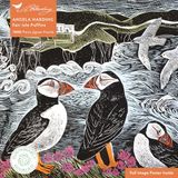 Puzzle Bol Adult Sustainable Jigsaw Puzzle Angela Harding: Fair Isle Puffins