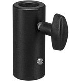 Manfrotto 158 Adattatore Doppia Femmina 5/8", Nero