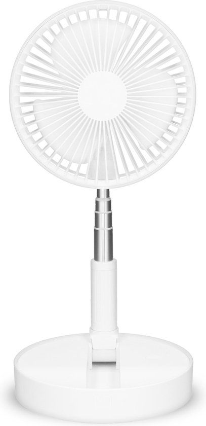 Trebs 99380 - Tafelventilator - 20 cm - Wit