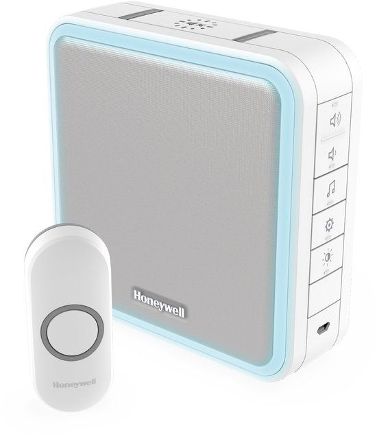 Honeywell Serie 9 DC915N - Draadloze Deurbel - Wit/Grijs