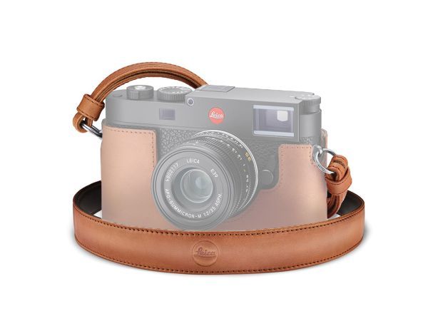 Leica 24036 Camera Strap - Cognac Leather