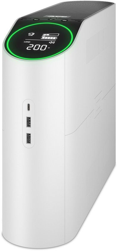APC Back-UPS Pro BGM2200-GR - 2200VA/1320W, 4x Schuko & 2x C13 uitgang, 3x USB charger, USB
