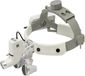 Lampe loupe frontale - LED 3,5x - Lampe frontale - 5W lumière dimmable - Faisceau lumineux réglable 1–9 mm - Batterie rechargeable 3200 mAh - Adapté aux procédures dentaires, réparation de bijoux, réparation de montres - Blanc