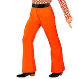 Widmann Heren disco broek jaren 70 oranje L/XL