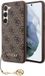 Guess Charm hoesje voor Samsung Galaxy S24 - Bruin