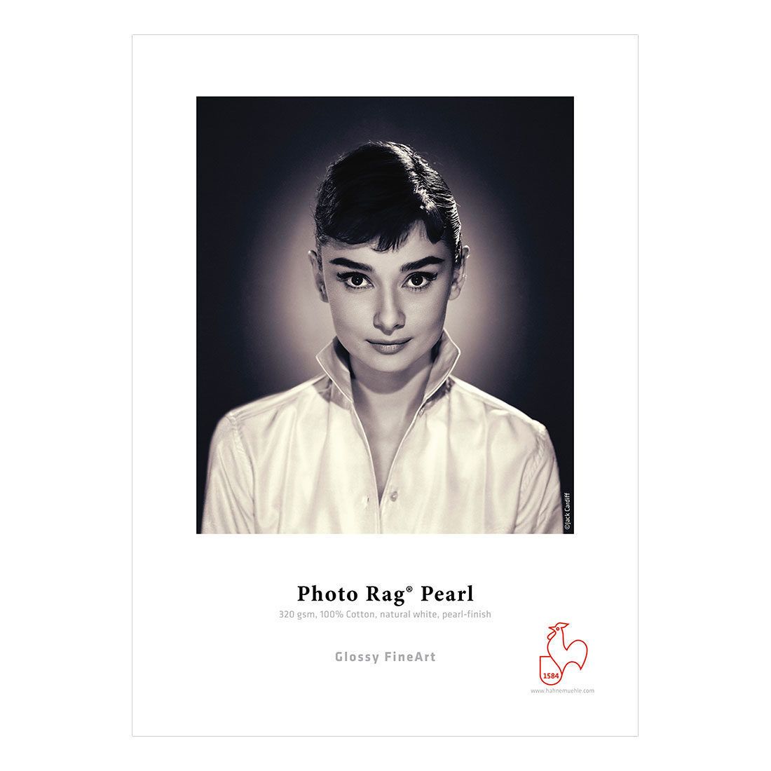 Hahnemühle Glossy FineArt Photo Rag Pearl 320 Roll 17""x12m - 4011367434632