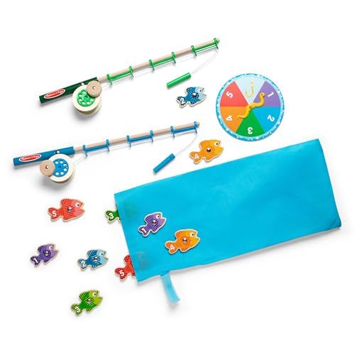Melissa & Doug Magnetisch Visspel - Houten Visspel voor Kinderen