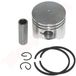 BPC Parts Zuigerset passend op Chinese bosmaaier 44mm ROBIN NB500 50cc
