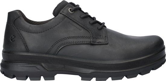 Ecco Rugged Track Heren Veterschoen - Zwart Maat 44
