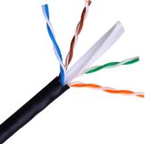 AISENS A135-0264 netwerkkabel Zwart 305 m Cat6 U/UTP