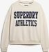 Superdry ATH ESS RELAXED APPLIQUE CREW Dames Trui